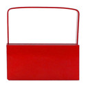 Master Magnetics Ceramic Block Handle Magnet - Red