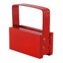 Master Magnetics Ceramic Block Handle Magnet - Red