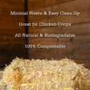 Standlee Premium Products Certified Straw Grab & Go Compressed Bale Animal Bedding, 3.6 cu. ft.