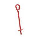 Midwest Air Technology Red Screw-in Earth Anchor - 3" X 30"