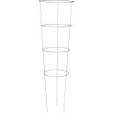 Panacea Galvanized Steel Tomato Cage With 4 Rings & 3 Legs - 42"