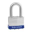 Master Lock Universal Pin Laminated Padlock with Shackle 1-1/2" Silver