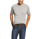 Ariat Rebar Men's Workman T-Shirt - Heather Gray