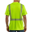 Carhartt Men's Brite Lime Force High-Visibility Short Sleeve Class 2 T-Shirt