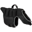 Terrain Dog Swimming Vest For Dog - Black/gray - Large