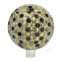 Evergreen Enterprises Mosaic Glass Honeycomb Gazing Ball - 10"