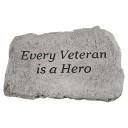 Massarelli's Every Veteran Is A Hero Stone - 10"