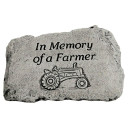 Massarelli's In Memory Of A Farmer Garden Stone - 10"