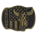 Montana Silversmiths Cowboy Up Attitude Buckle