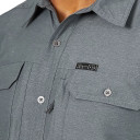 Wrangler ATG Men's Utility Long Sleeve Shirt - Turbulence