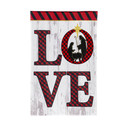 Evergreen Enterprises Nativity Love Burlap House Flag