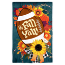 Evergreen Enterprises Fall Football Garden Burlap Flag