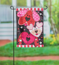 Evergreen Enterprises Puppy Love Applique Garden Flag