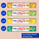 Inaba Churu Chicken Variety Box - 20 ct
