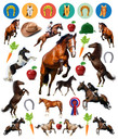 Workman Eyelike Horse Stickers Book