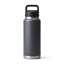 Yeti Rambler Water Bottle with Chug Cap - 36 oz - Charcoal