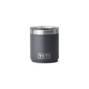 Yeti Rambler Stackable Lowball Tumbler with Magslider Lid - Charcoal - 10 oz