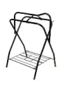 Collapsible Saddle Stand Black