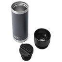 Yeti Rambler Hotshot Bottle with Hotshot Cap - 18 oz - Charcoal