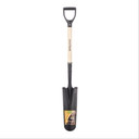 Green Thumb Dig Drain Spade with Wood D-Handle