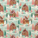 Jillson & Roberts Gingerbread Dreams XJ Roll - 10' X 30"