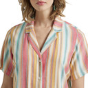 Wrangler Retro Women's Americana Short Sleeve Camp Shirt - Multi