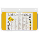 Noble Beasts Graphics Aluminium Attack Bunny Sign - 6" X 12"