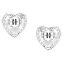 Montana Silversmiths Love In My Heart Crystal Earrings