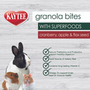 Kaytee Granola Bites with Superfoods Cranberry, Apple and Flax - 4.5 oz