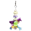 Prevue Pet Cookies & Knots Bird Toy - Multi Color