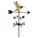 Regal Art & Gift Weathervane Stake Ruby Throated with Bird - 59-1/2"