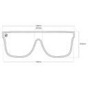 Blenders Unisex SciFi Night City Polarized Sunglasses