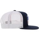 Hooey Men's Liberty Roper Hat with Flag Patch - Navy/White