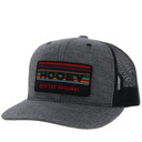 Hooey Men's Horizon Hat with Serape/Black Patch - Grey/Black