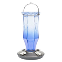 Perky-Pet Sapphire Starburst Vintage Glass Hummingbird Feeder - 16 oz