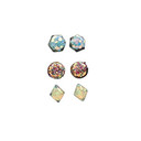 Blazin Roxx Women's Sparkle Stud Earrings - 3 pcs
