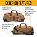 Carhartt Men's 40L Utility Duffel - 25" X 10-1/4" X 9-1/2"