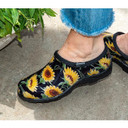 Sloggers Women's Sunflower Waterproof Comfort Shoes