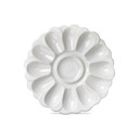Tag Blossom Egg Platter - White