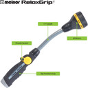 Melnor RelaxGrip 8-Pattern 15" Watering Wand - 3-3/4" X 2-1/2" X 15"