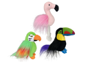 Multipet Margaritaville Tropical Birds Dog Toy - Assorted