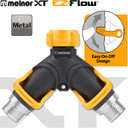 Melnor EZ-Flow 2-Way Control Valve - 5-3/4" X 1-3/4" X 4-1/4"