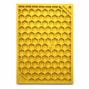 SodaPup Honeycomb Design Emat Enrichment Lick Mat - Large - Yellow