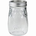 Ball 4PK 16oz Flute Jar
