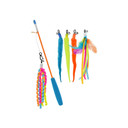 Multipet Teaser with Interchangeable Attachments Cat Toy - Assorted