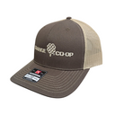 Grange Co-op Unisex Hat - Brown & Khaki