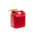 No Spill Push-button Poly Gasoline Fuel Can
