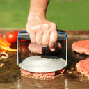 Mr.BarBQ Stainless Steel Burger Smasher - 5-3/8" X 5-3/8" X 3-7/8"
