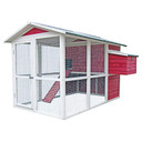 My Backyard Farm Medium Chicken Vintage Coop - Red