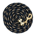 Weaver Equine Poly Lead Rope with a Solid Brass 225 Snap - 10'